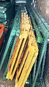 Upright Racking, 48" deep, (3) 8 Upright Racking, 48" deep, (3) 8